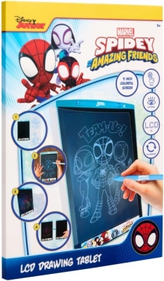 Tablă de desen LCD 28 cm Prințese, Spidey, Stitch