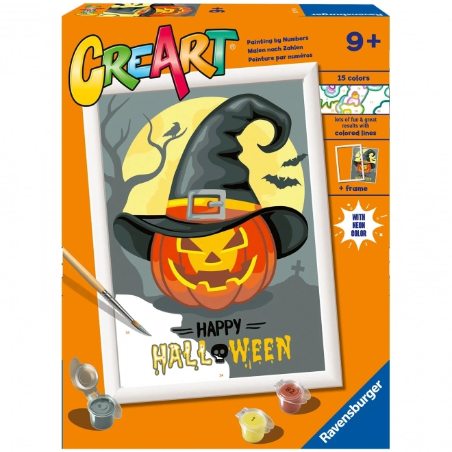 creart pânză pictură de Halloween de la Ravensburger