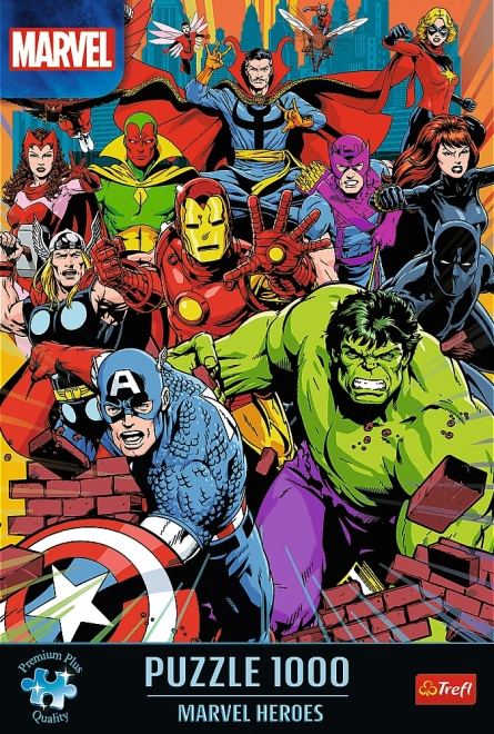 Puzzle 1000 piese Marvel Heroes