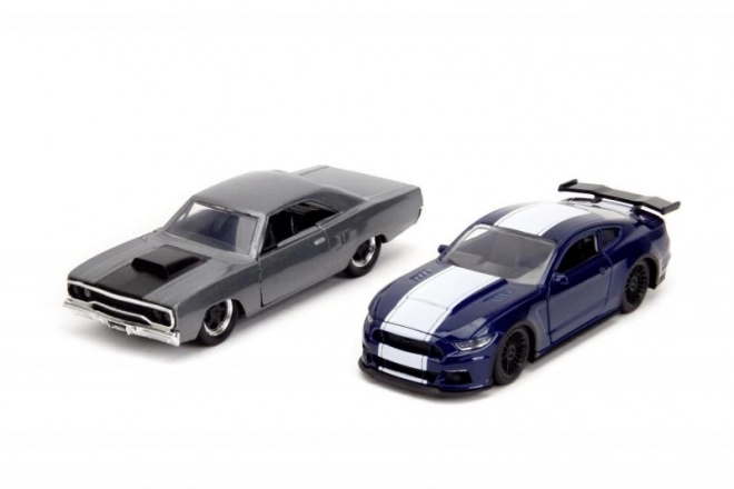 Twin Pack Fast & Furious Mustang GT350 și Plymouth Road Runner