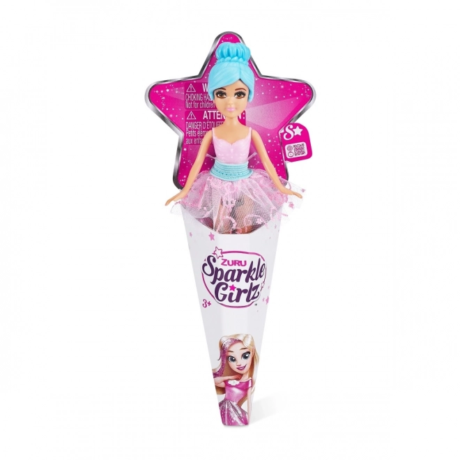 Păpușă Mini Sparkle Girlz 10 cm în set cartonat 24 bucăți