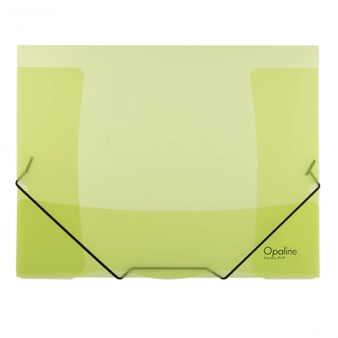 Mapă cu elastic Opaline verde