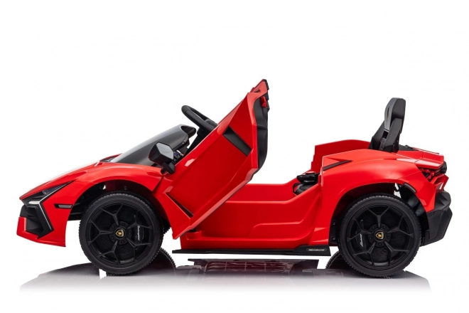 Mașinuță Lamborghini Revuelto pentru copii, roșie