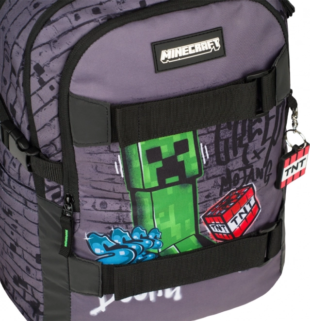 rucsac școlar Baagl Skate Minecraft TNT