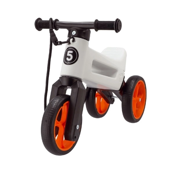 odrážedlo funny wheels rider supersport 2 în 1 alb/orange – Alb-portocaliu