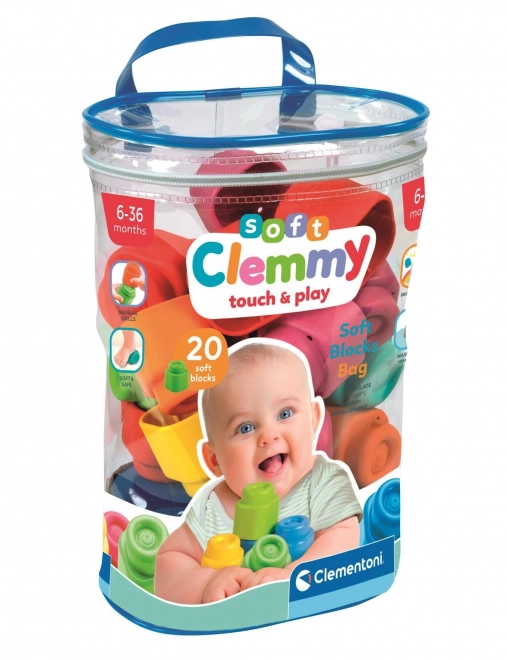 Clementoni: Clemmy Moi - Set 20 Cuburi