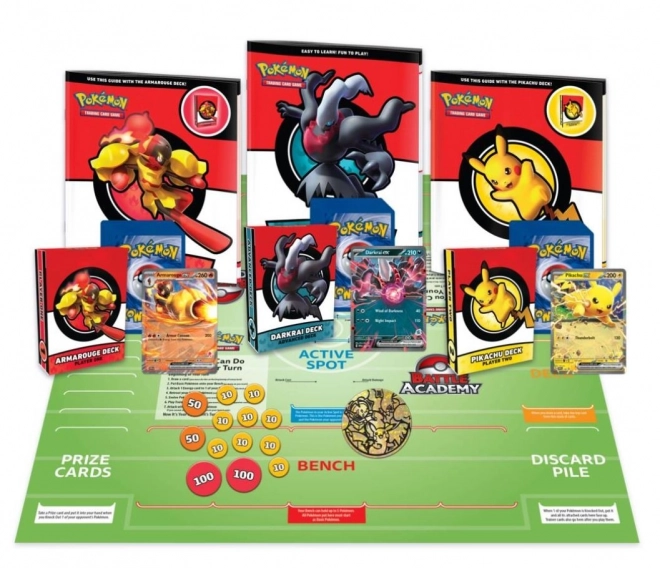 Set de incepatori joc de carti Pokémon Battle Academy 2024