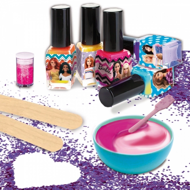 Set creativ Barbie lac colorat