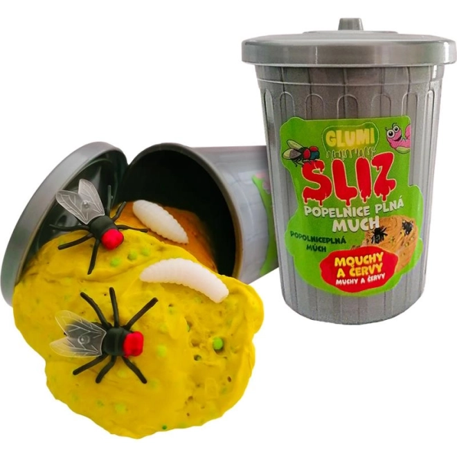 Slime toxic cu muște și viermi