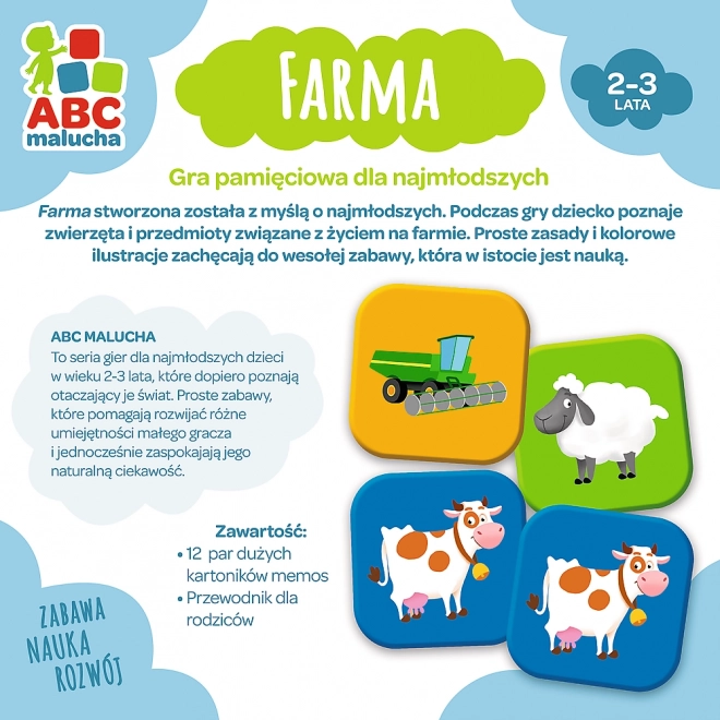 Farmă ABC Malucha - Joc educativ Trefl pentru copii