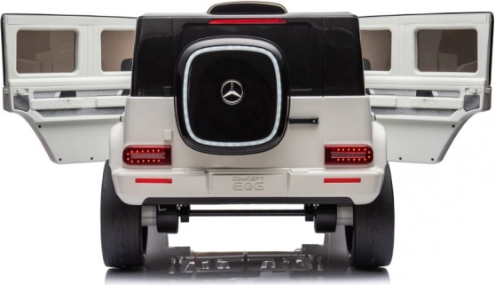 Mașină cu Acumulator Mercedes EQG 4x4 Alb