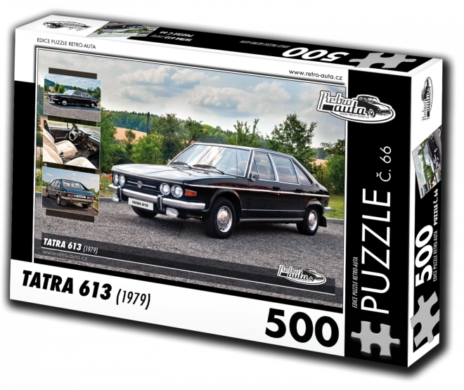 Puzzle Retro-Auta Tatra 613