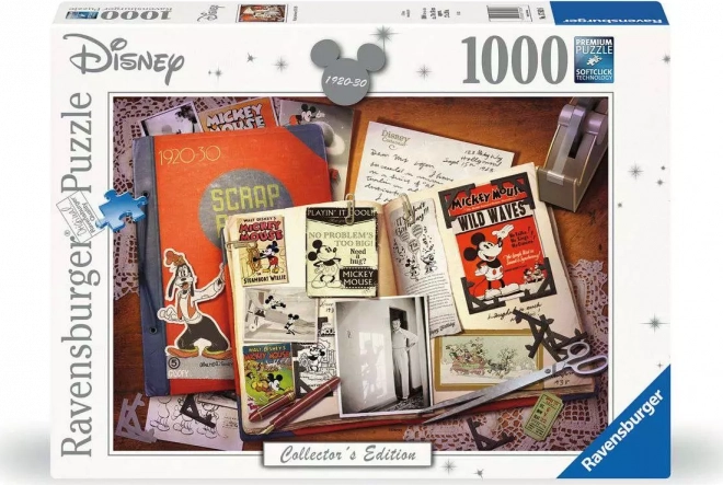 Puzzle RAVENSBURGER Disney: 1930 Aniversare Mickey Mouse 1000 piese