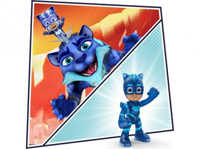 Pisicile năzdrăvane PJ Masks pisica curajoasă cu sunet și lumină figurina