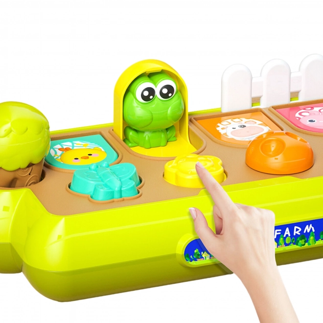 Jucărie educativă ferma veselă pop-up