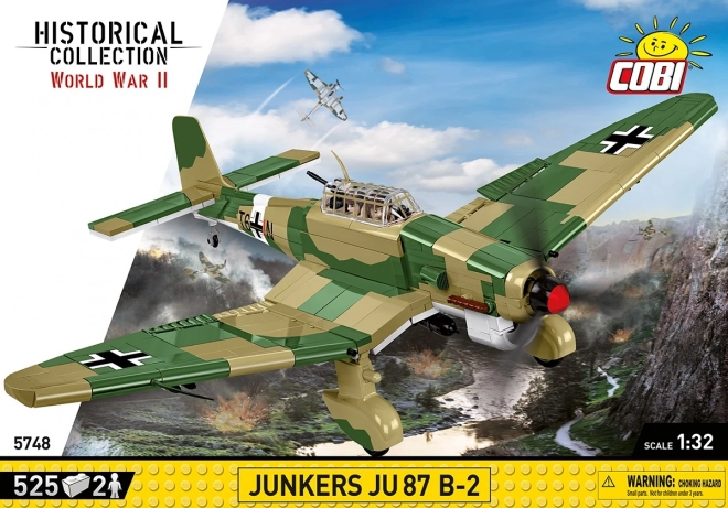 klocki avion istoric Junkers Ju 87 B-2