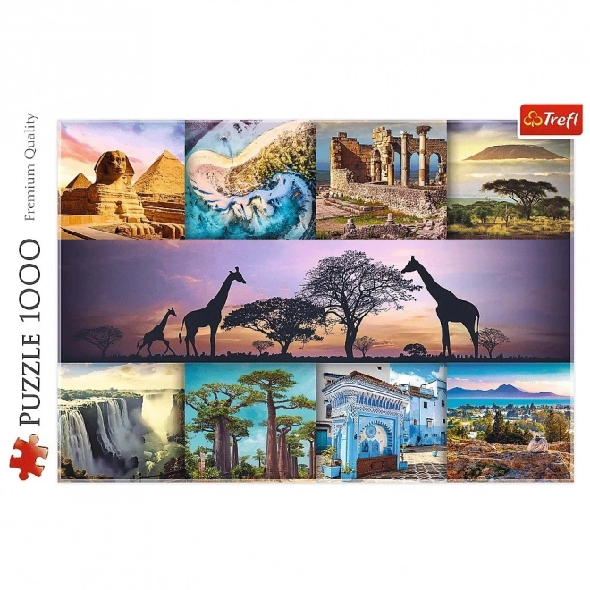 Puzzle Africa colaj 1000 piese