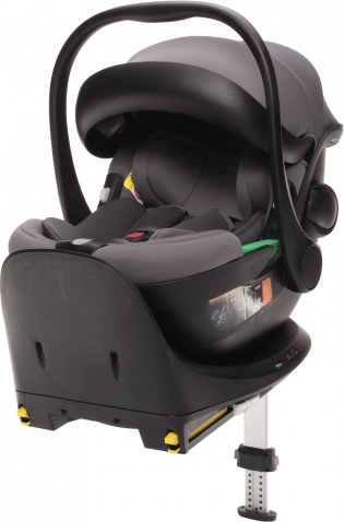 Scaun auto XM Plus i-Size bundle, Foggy Grey