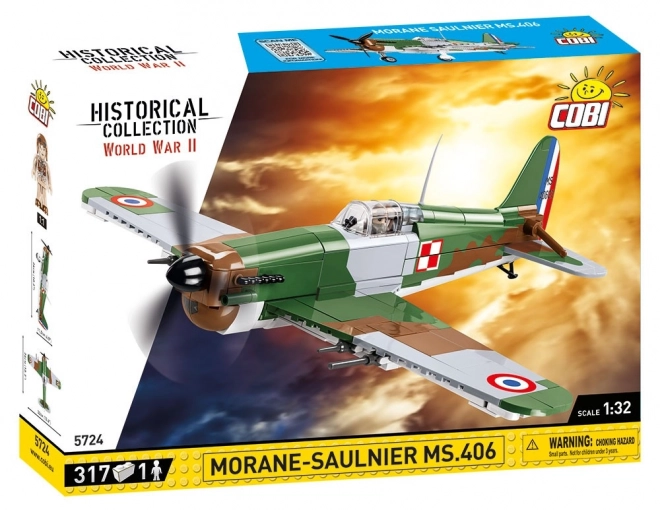 avion de luptă cobi morane-saulnier ms.406 1:32