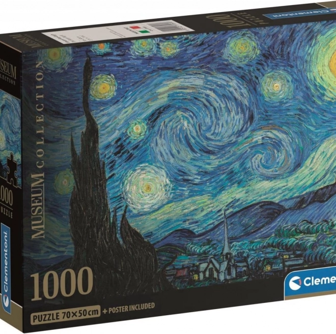 Clementoni Puzzle Colecția Muzeului: Noapte înstelată 1000 piese