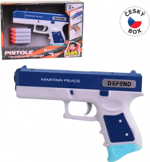 Pistolă de jucărie cu gloanțe moi