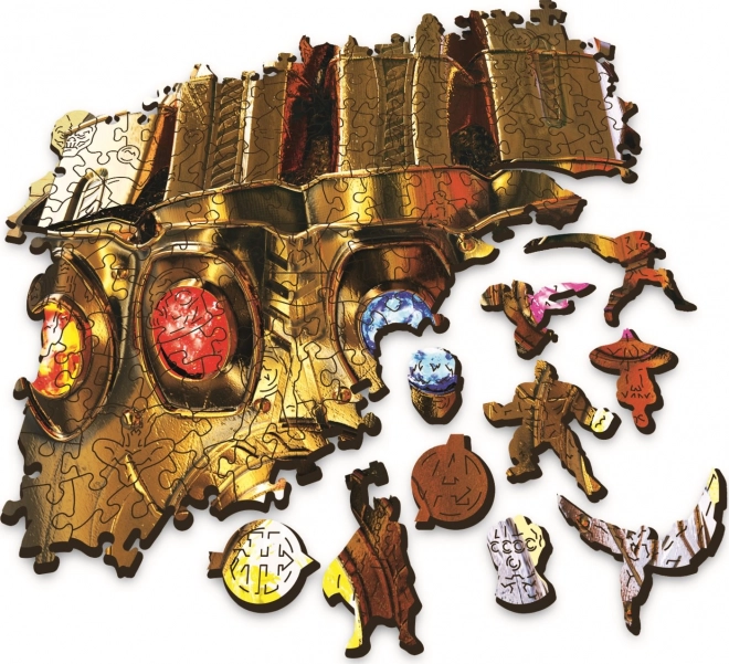 puzzle din lemn Wood Craft Origin Marvel Mănușa Infinitului 505 piese