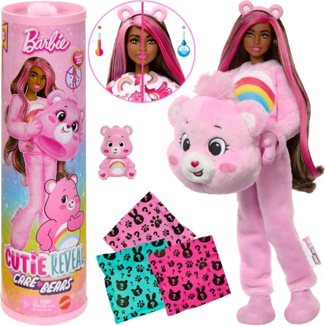 Barbie Cutie Reveal – TROS̆KOMIŠI – păpușă cu inimioare vesele