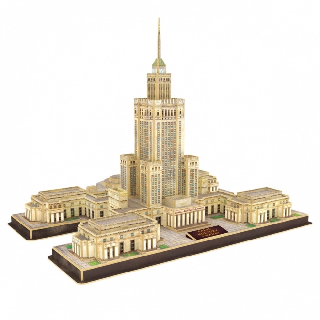 Puzzle 3D Palatul Culturii și Științei, 144 piese