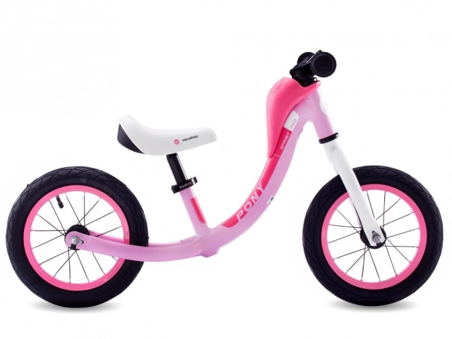 Bicicletă de echilibru RoyalBaby Pony Sprint pentru copii – roz