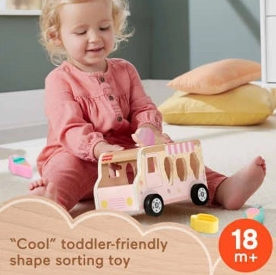 Sortator de înghețată din lemn Fisher-Price