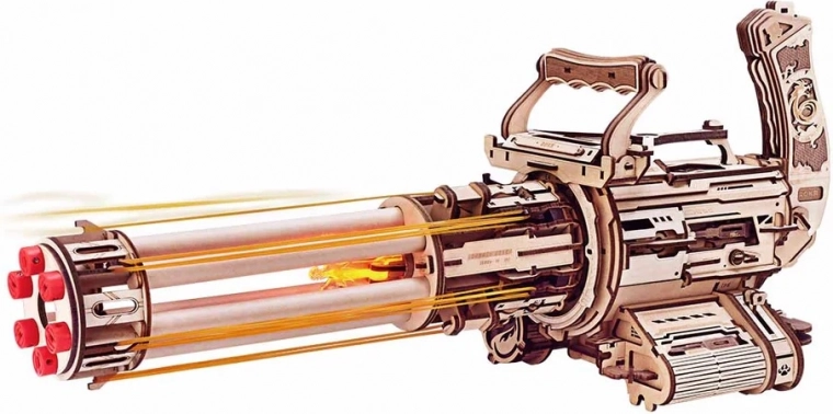 36 de focuri rapide din 6 țevi rotative