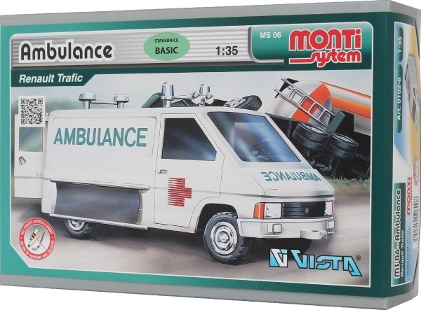 Ambulanță Renault Trafic Monti System