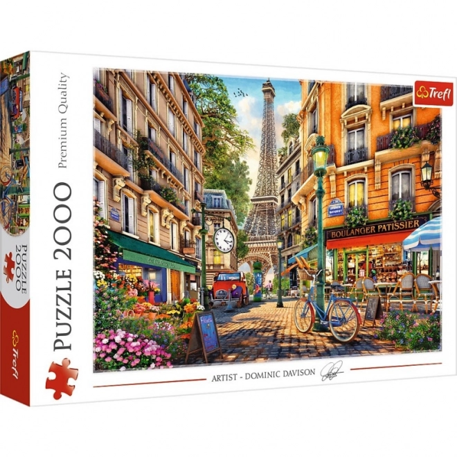 Puzzle Trefl după-amiază în Paris 2000 piese