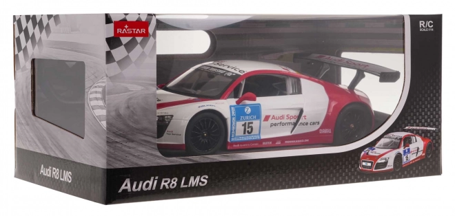 mașină teleghidată audi r8 lms de la Rastar, scară 1:14