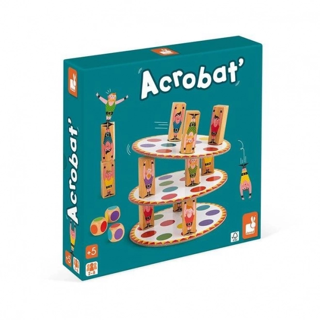 Joc de îndemânare acrobați Janod