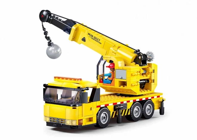 Macara auto cu bilă de demolare Sluban Town