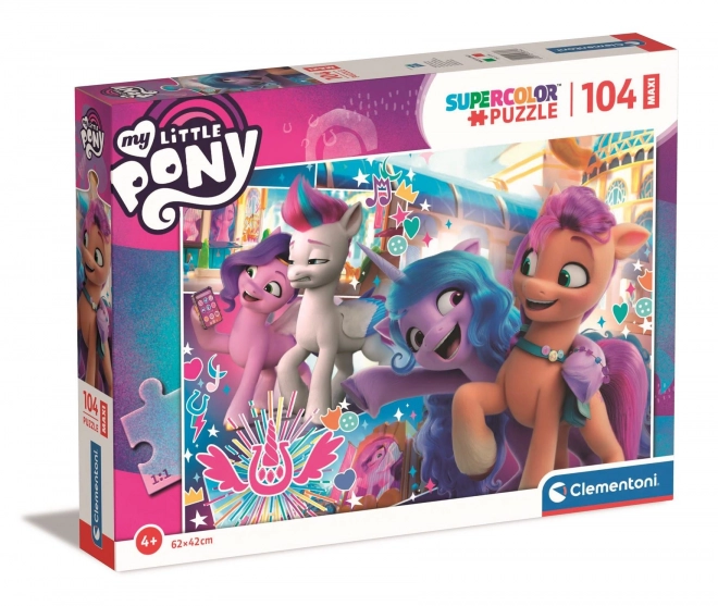 Puzzle maxi 104 piese My Little Pony dansând