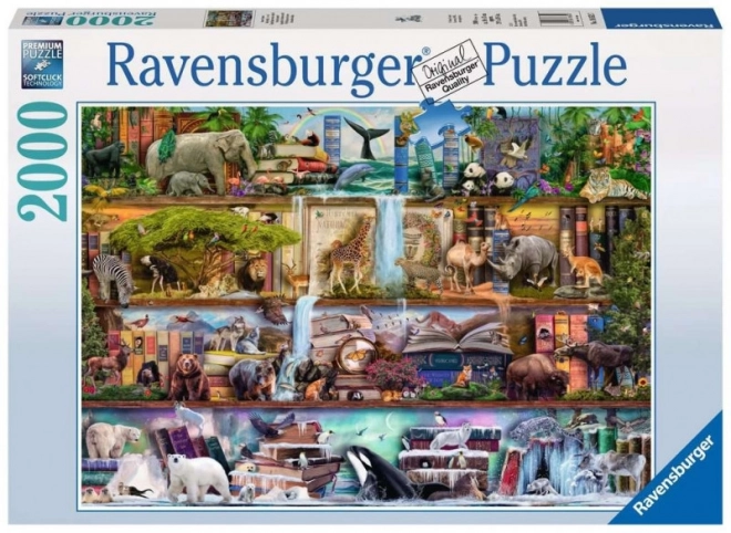 Puzzle lumea animalelor 2000 piese