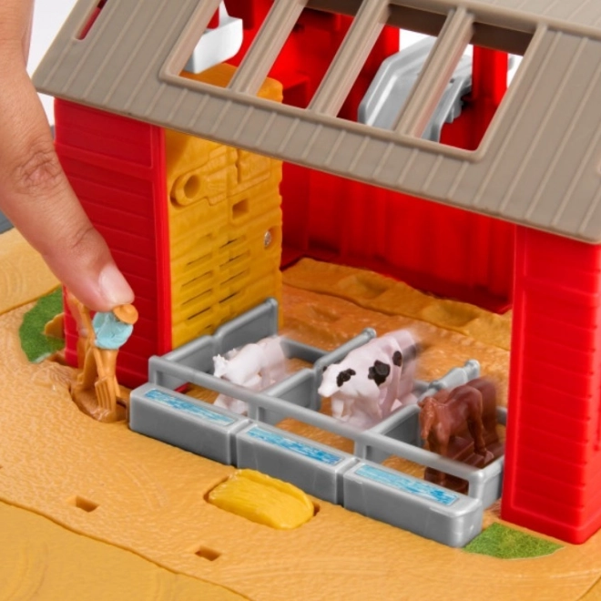 Set Matchbox fermă animale tractor sunet