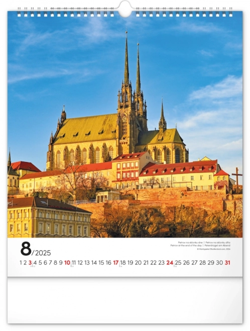 Calendar de perete Brno 2025