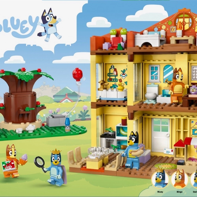 Set de construcție LEGO Bluey casa familiei