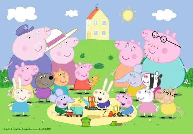 Puzzle Peppa Pig Picnic 35 piese