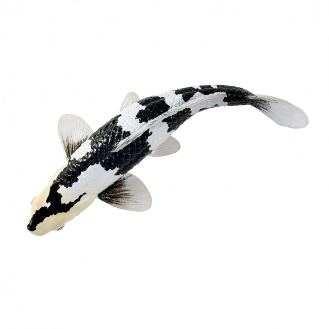 Figurină Mojo crap Koi Shiro Utsuri