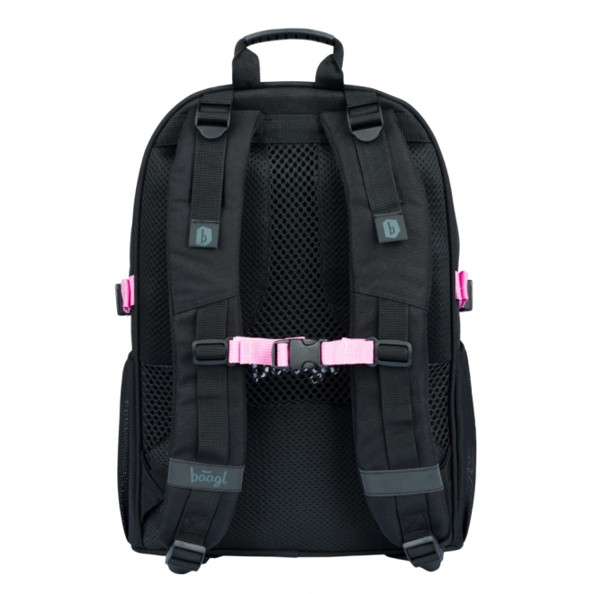 BAAGL SET 3 Core Metallic Holo: rucsac, penar, săculeț