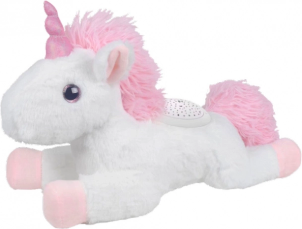 Unicorn adormit cu proiector și melodii
