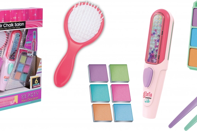 Studio de coafat – set pentru colorarea părului cu cretă
