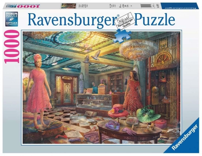 Ravensburger puzzle 1000 piese magazin părăsit