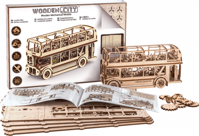 Puzzle 3D Autobuz Londonez
