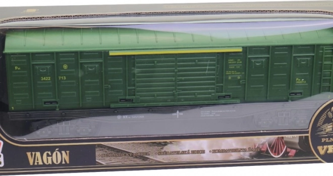 Vagon verde acoperit 25 cm