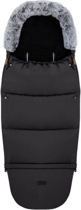 sac de iarnă 2în1 MoMi Sardi negru